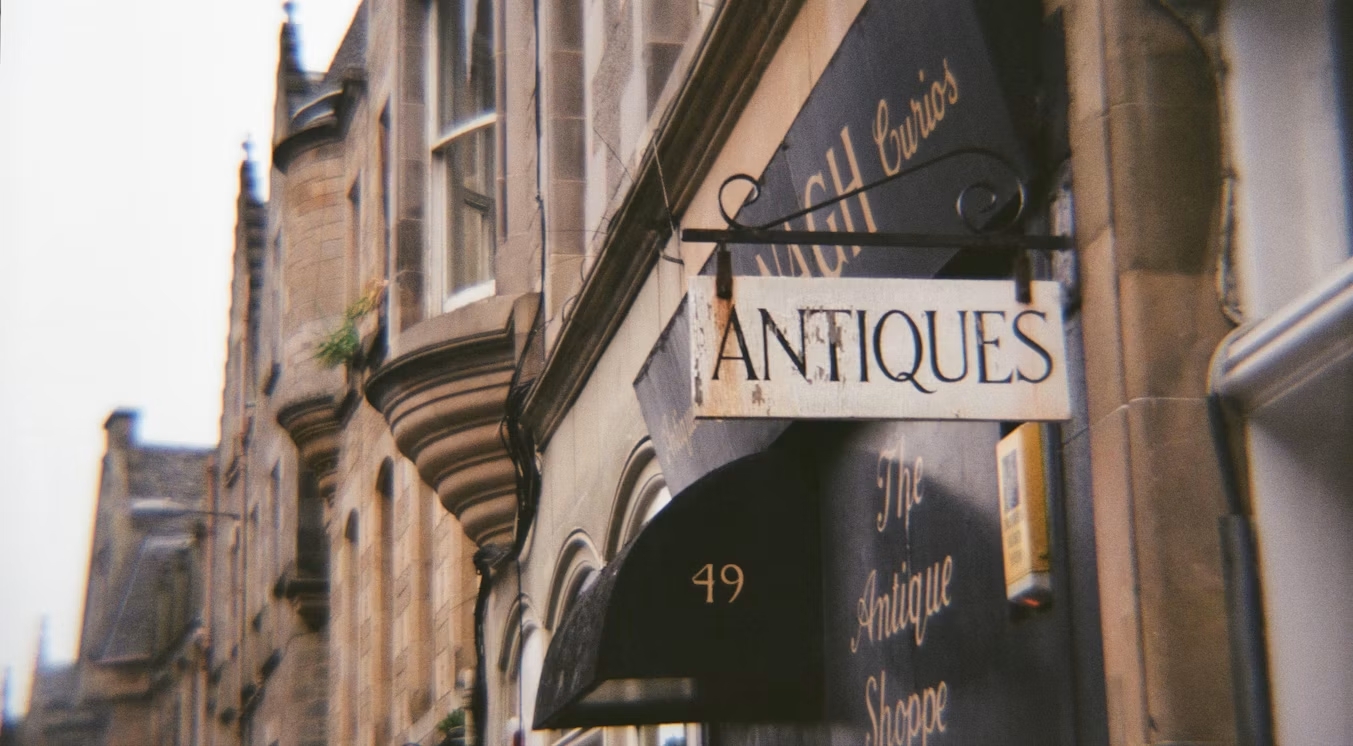 Interior of Foundry & Relic antique shop