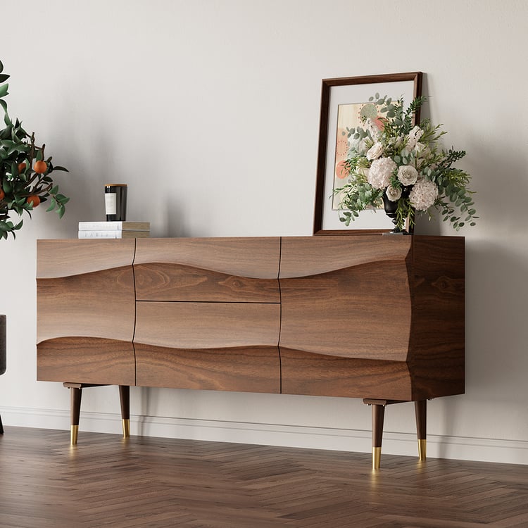 Mid-century walnut sideboard