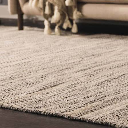 Woven wool area rug