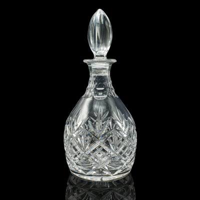 Cut crystal decanter