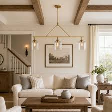 Milk glass chandelier